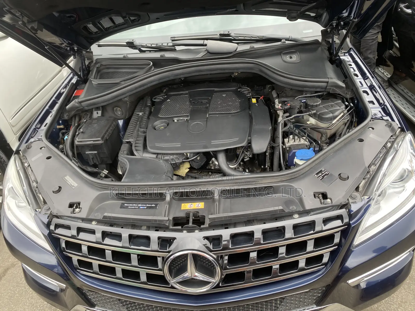 Mercedes-Benz M Class 2015 Blue