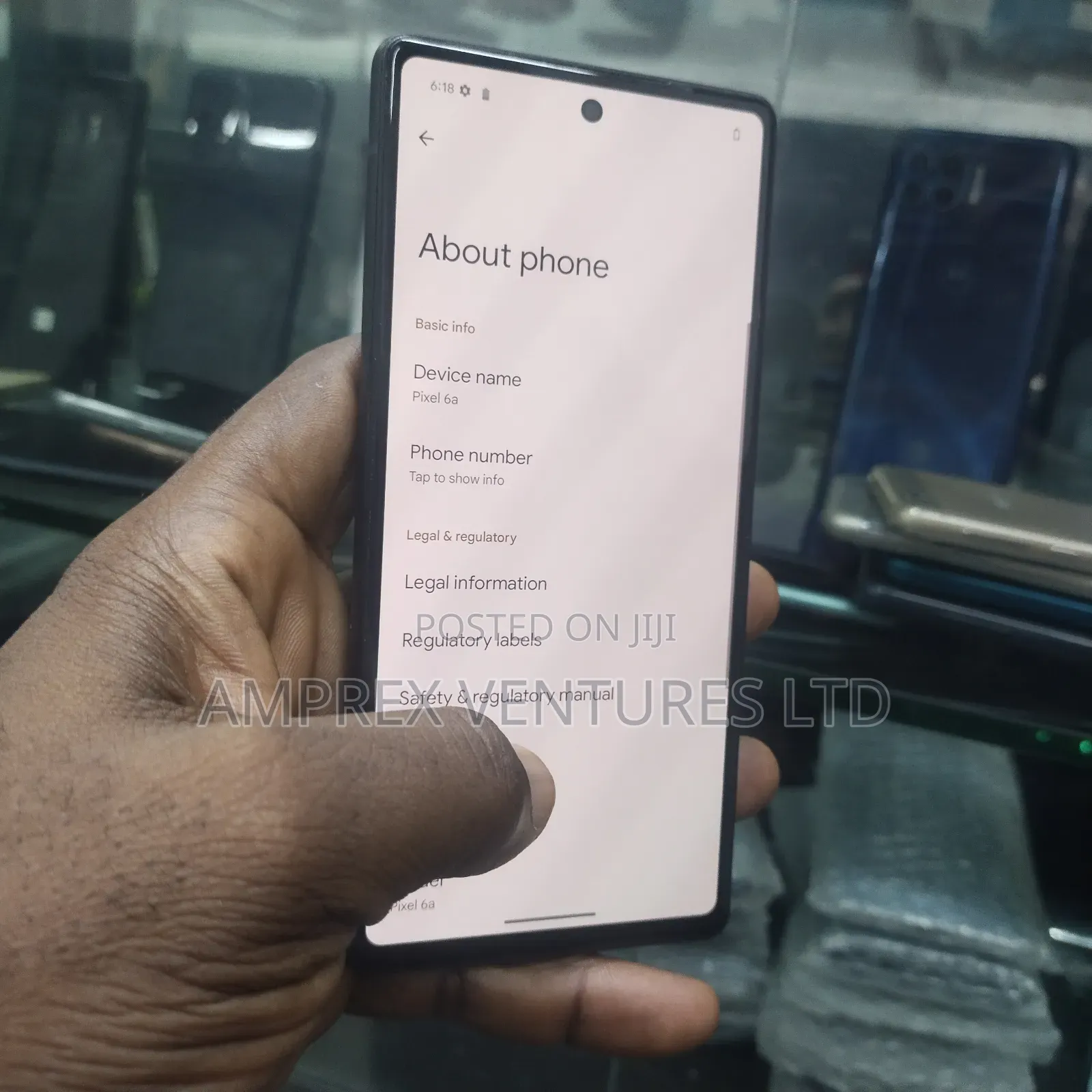 Google Pixel 6a 128 GB Black