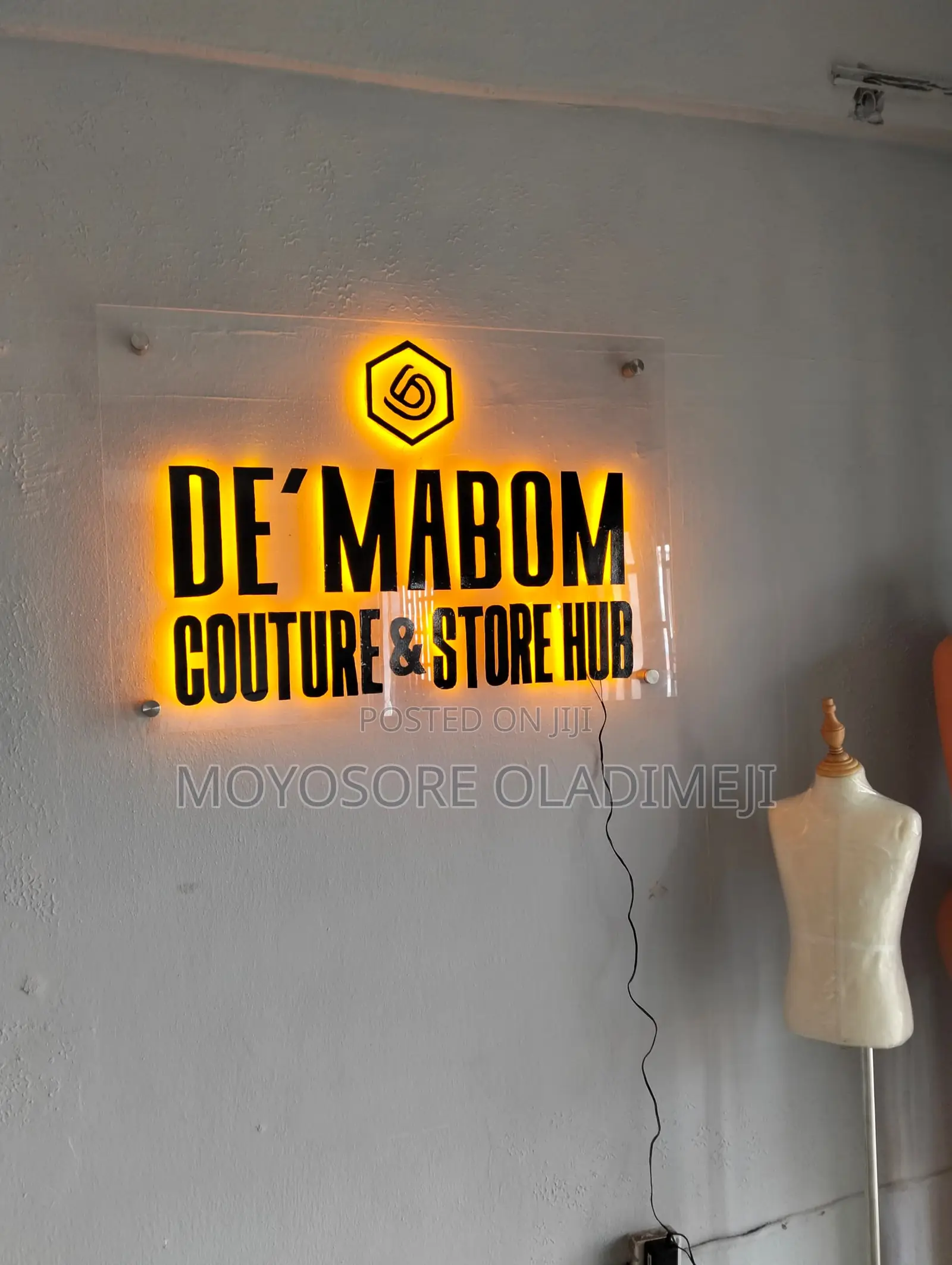 3D Neon Signage