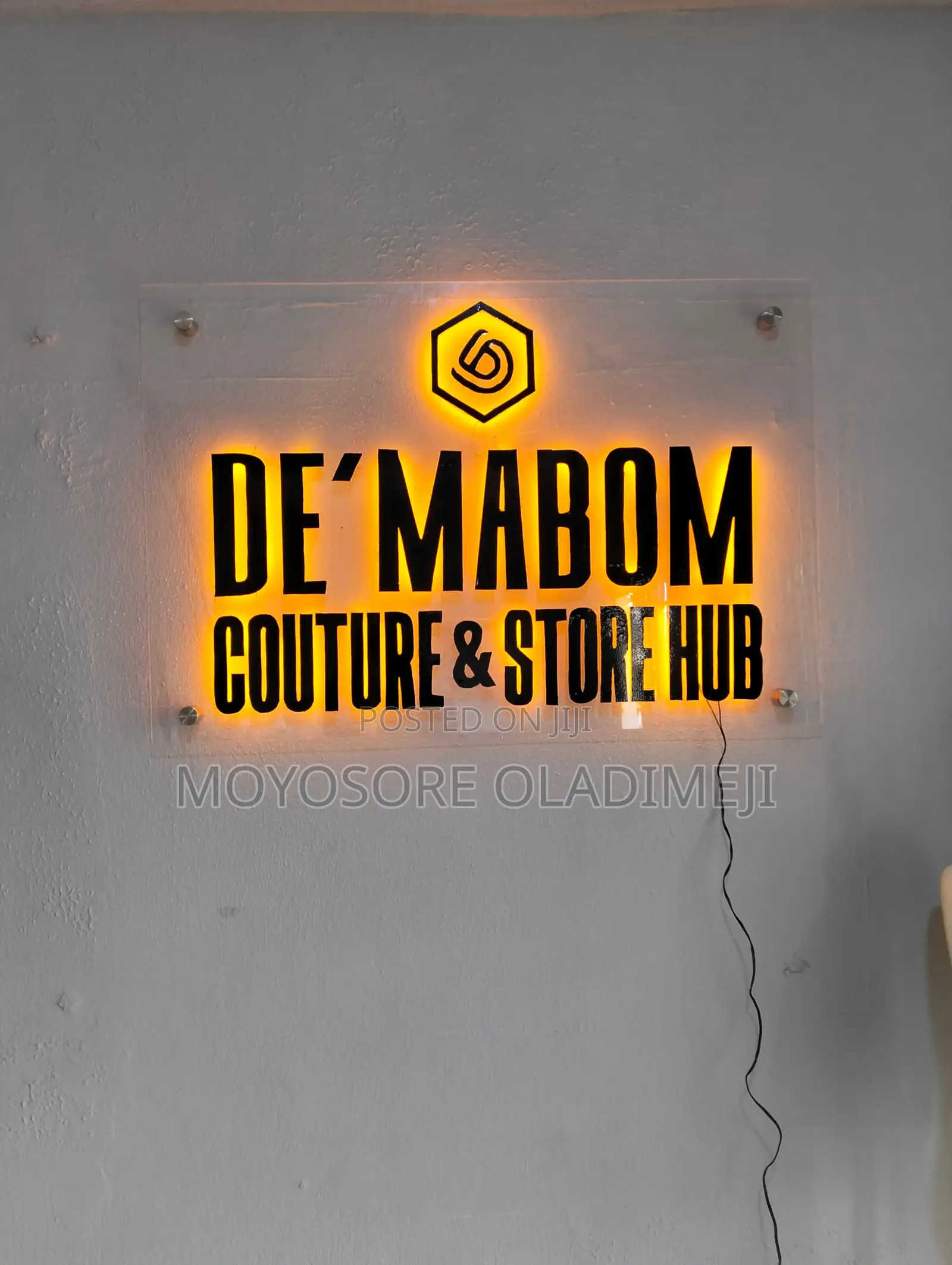 3D Neon Signage