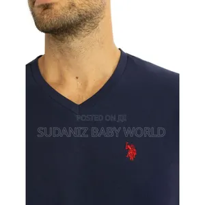 U.S. Polo Assn. Men's Short Sleeve v-Neck Tee