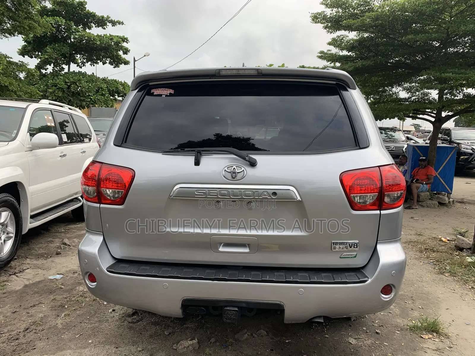 Toyota Sequoia 2017 Silver