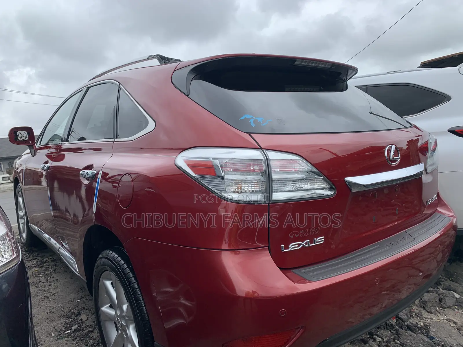 Lexus RX 350 2010 Red