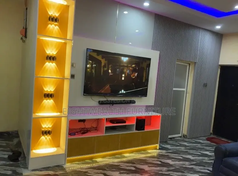 HDF High Gloss Tv Cladding