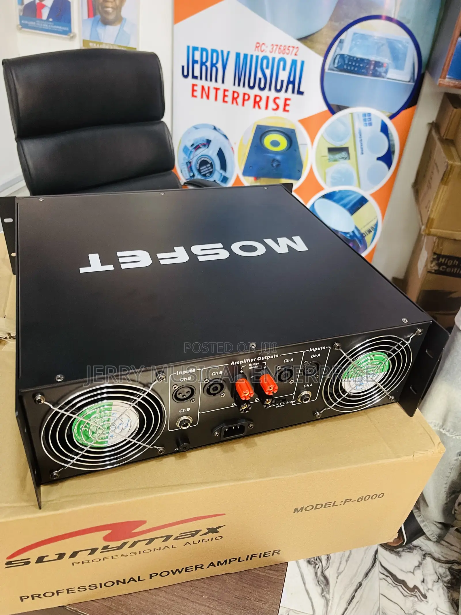 6000watts Powered Amplifier