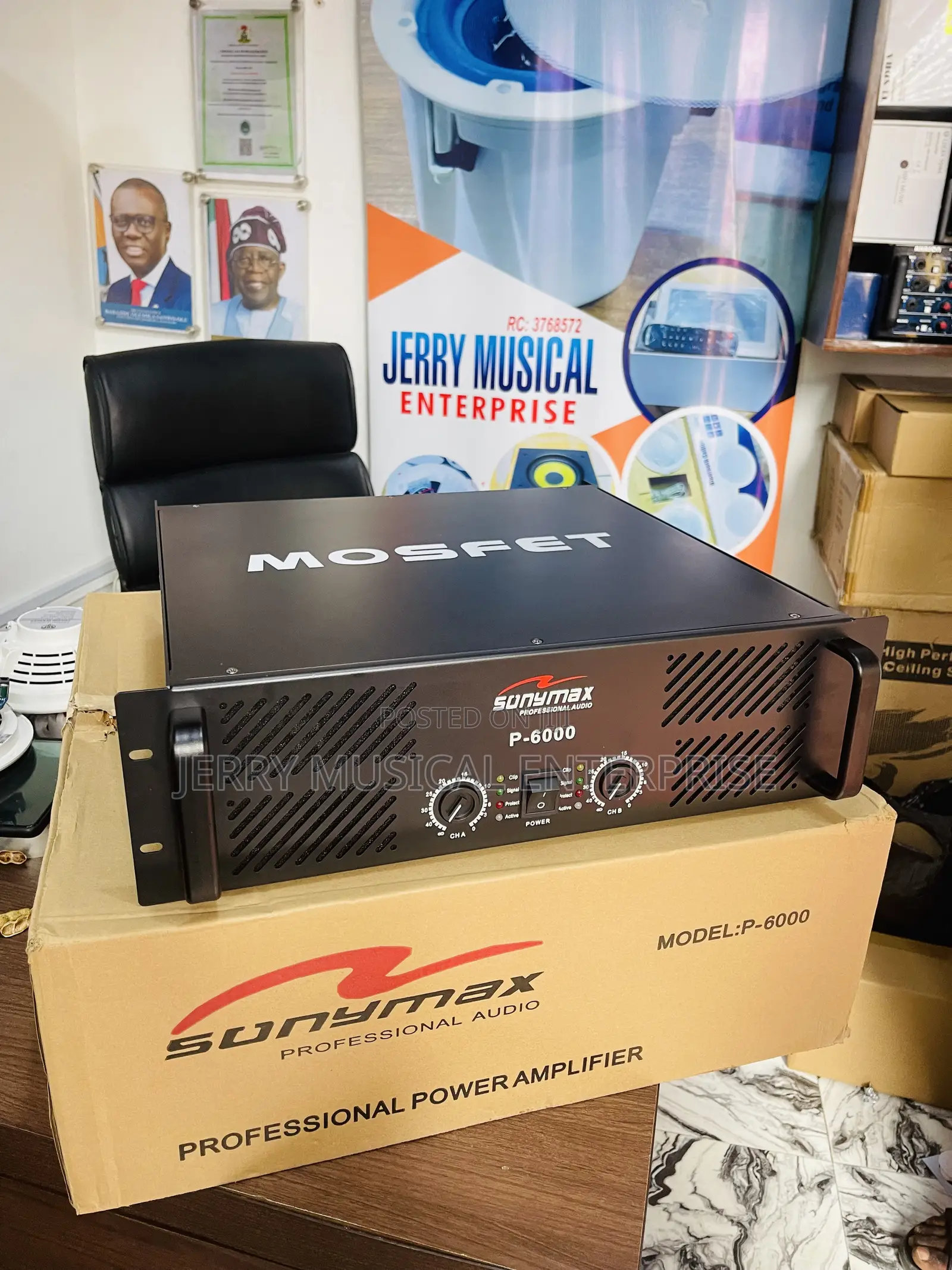 6000watts Powered Amplifier