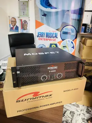 6000watts Powered Amplifier