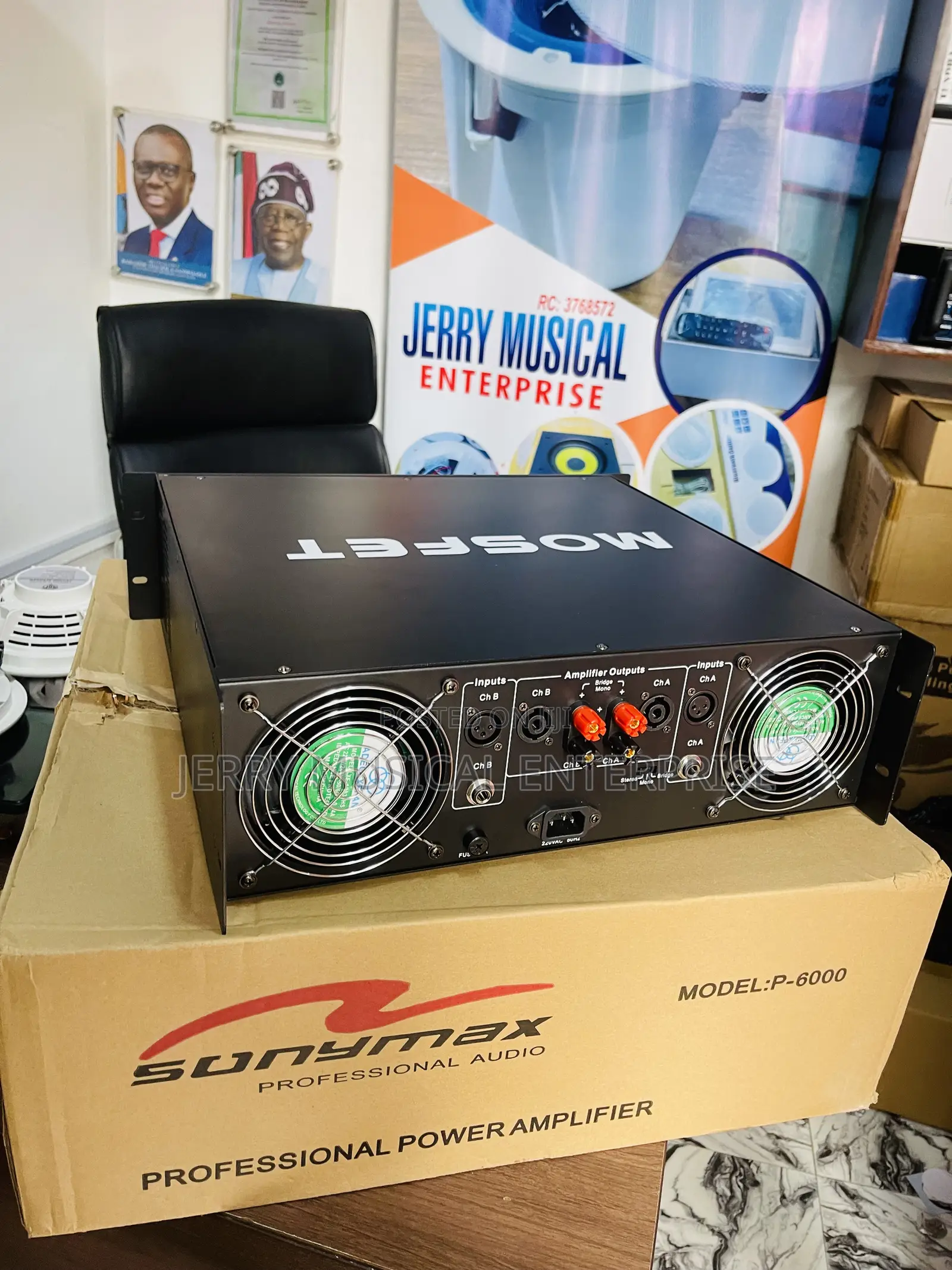 6000watts Powered Amplifier