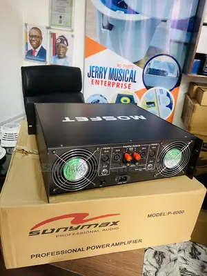 6000watts Powered Amplifier
