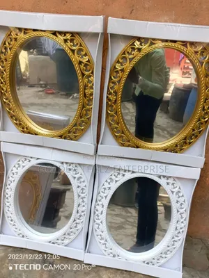 Beautiful Mirror, Available in Gold Black and White