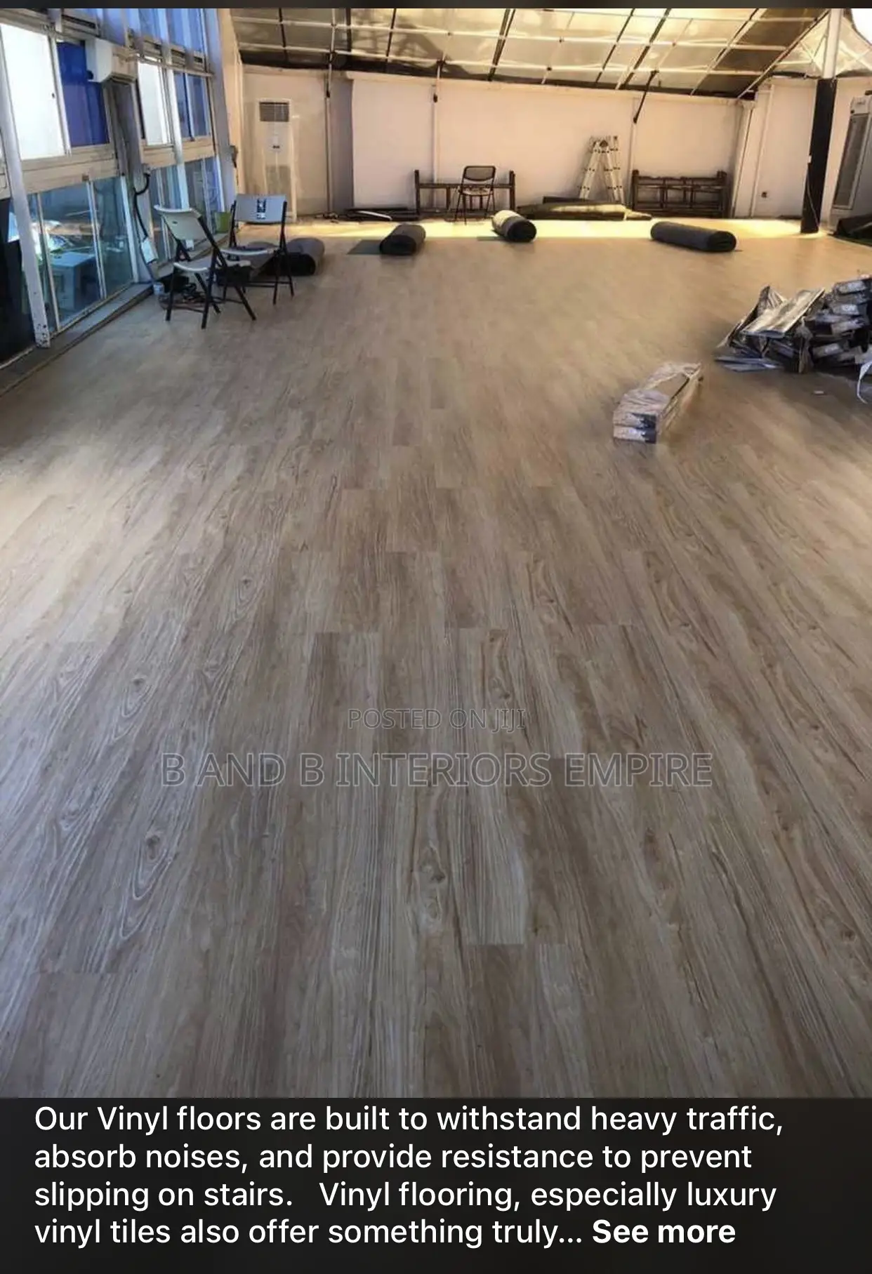 Wooden Floor Design and Interior Massive Design