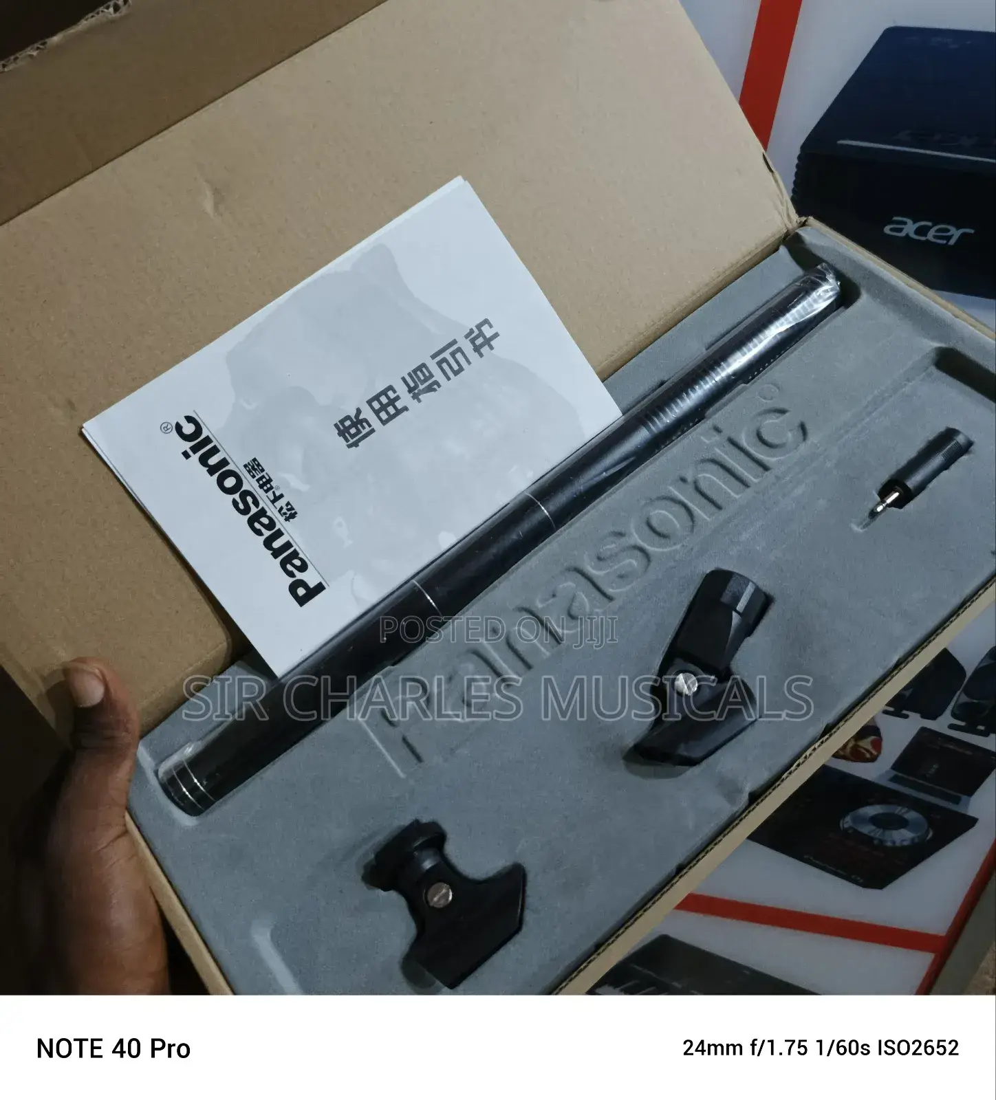 Panasonic Condenser Microphone Long One