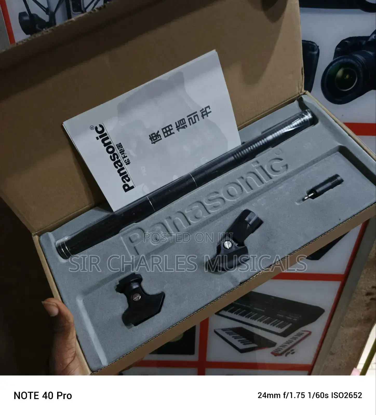 Panasonic Condenser Microphone Long One