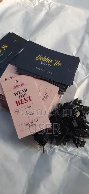 Tags for Clothes, Etc