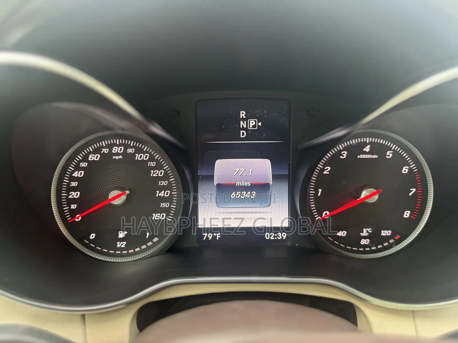 Mercedes-Benz C300 2015 Blue