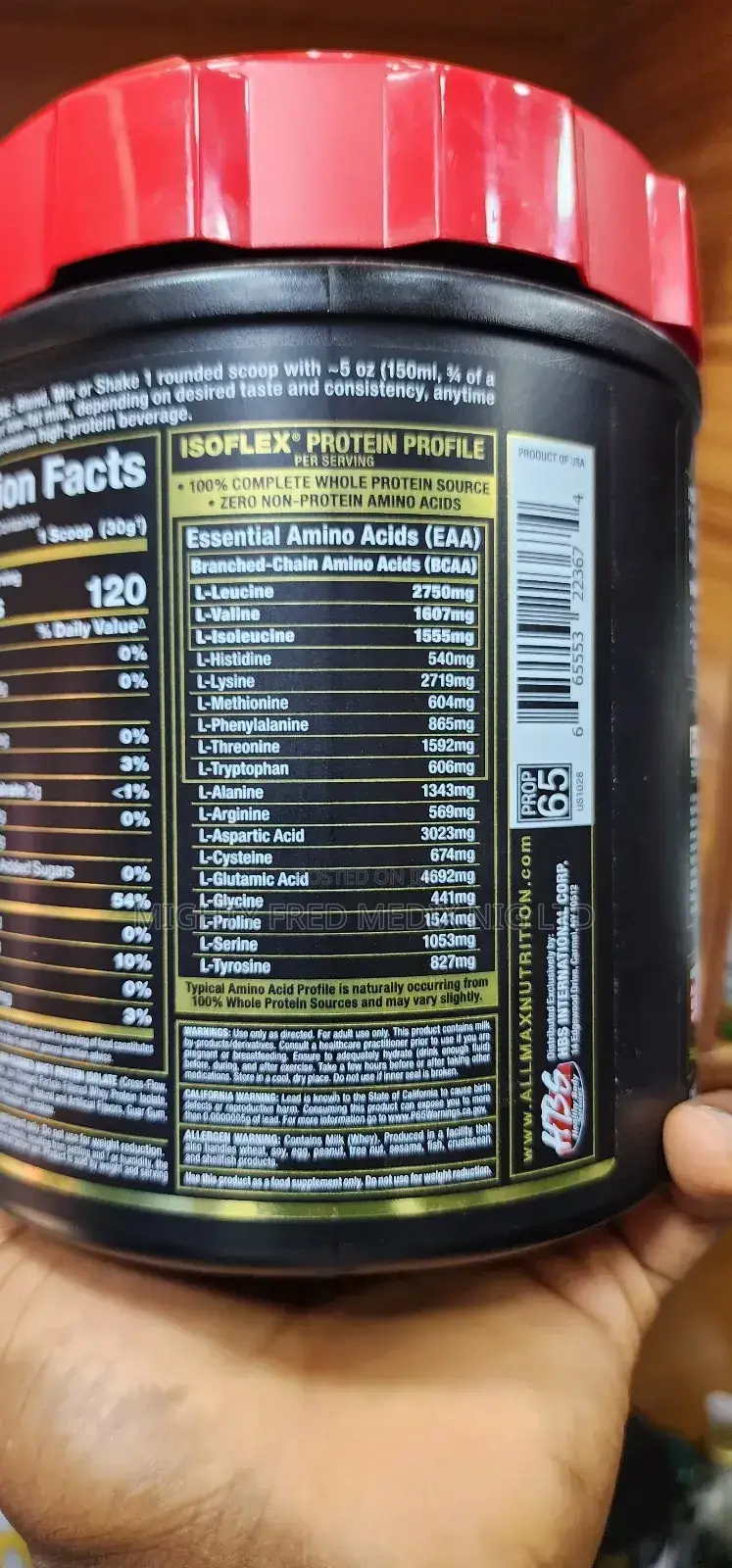Allmax Pure Protein Isolate (Isoflex)