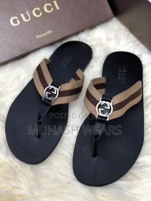 Gucci Leather Slipers
