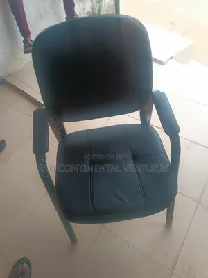 Durable 4 Leg Leather Visitors Chair