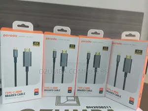 Porodo Type-C HDMI Braided Cable