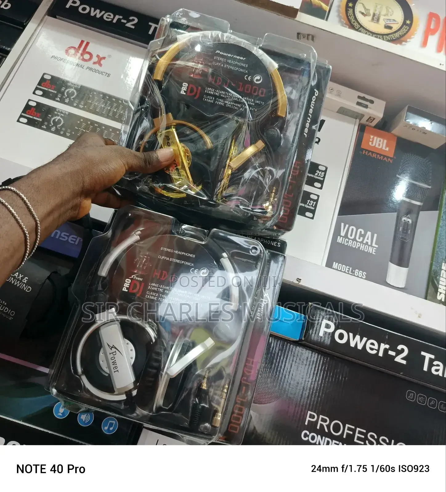 Powerneer Hdj1000 Studio Headphone