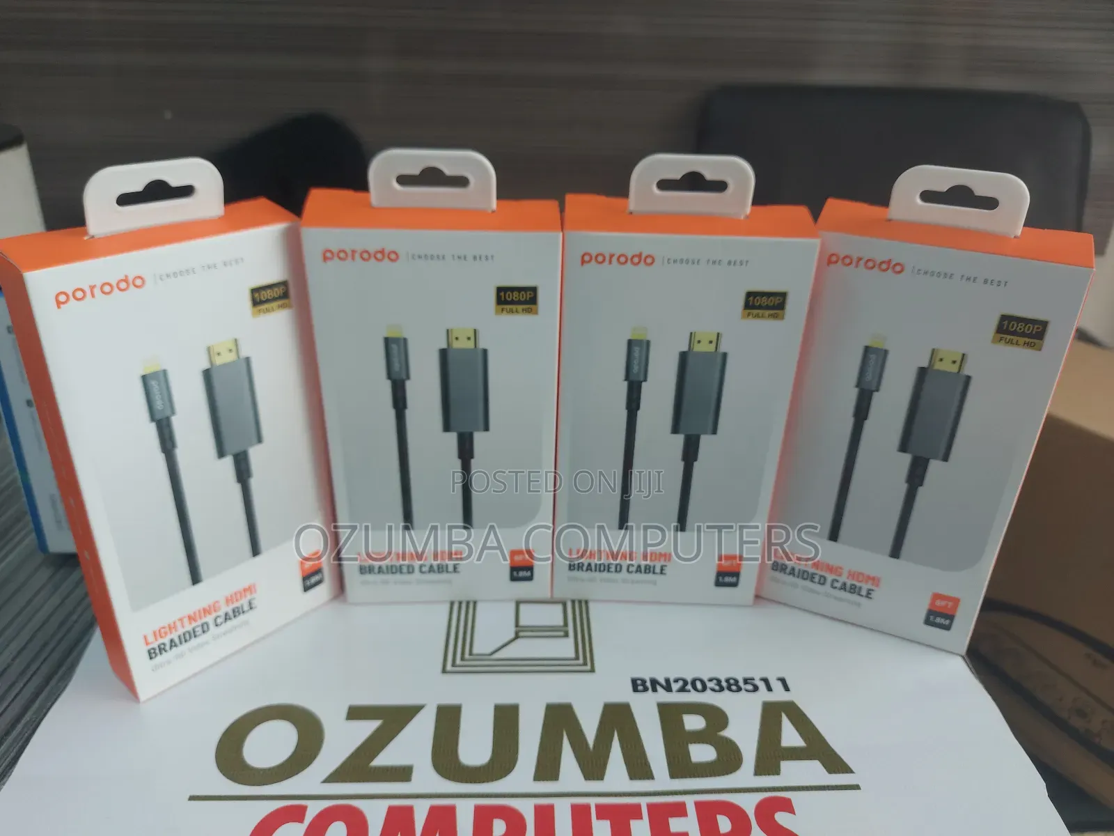 Porodo HD Lightining to HDMI Cable