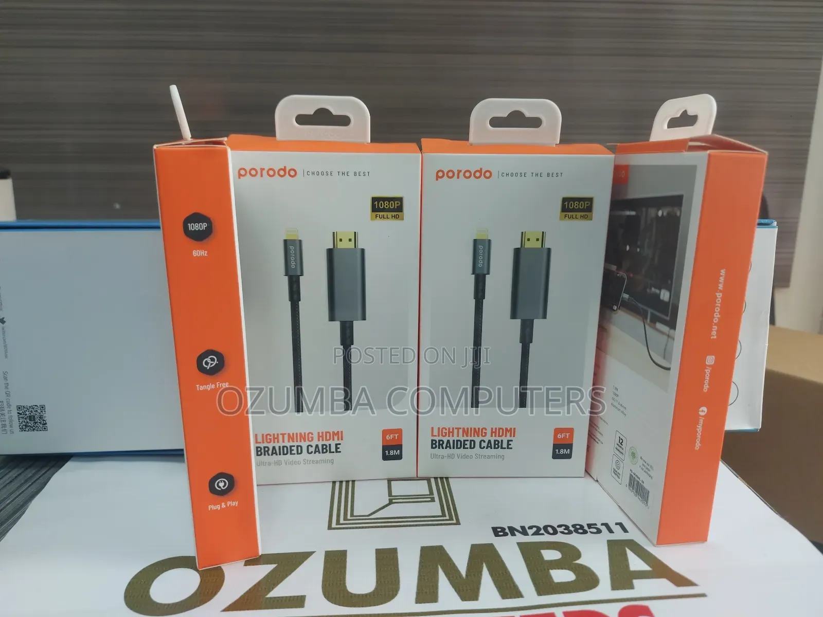 Porodo HD Lightining to HDMI Cable