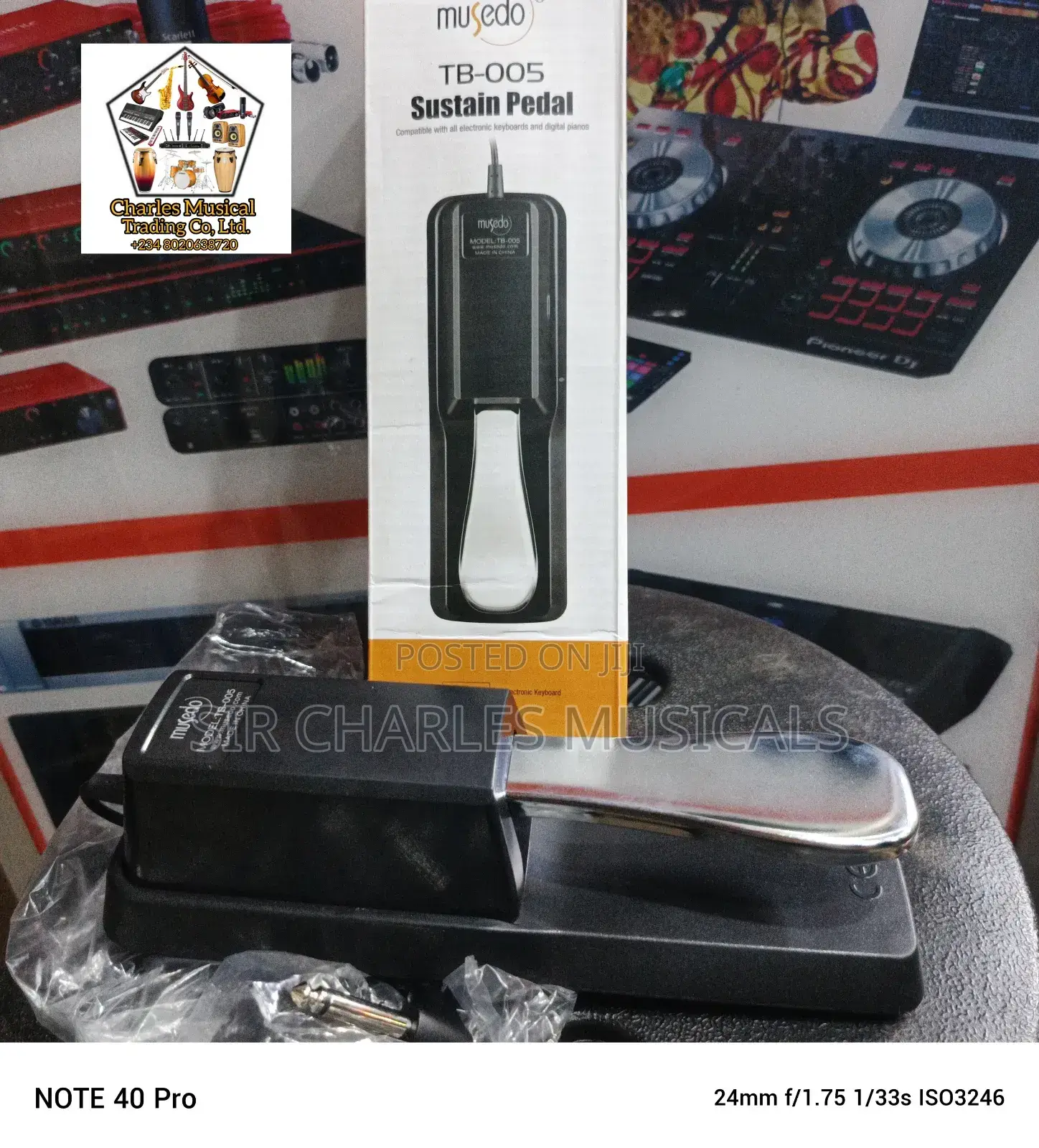 Musedo Sustain Pedal For Keyboard