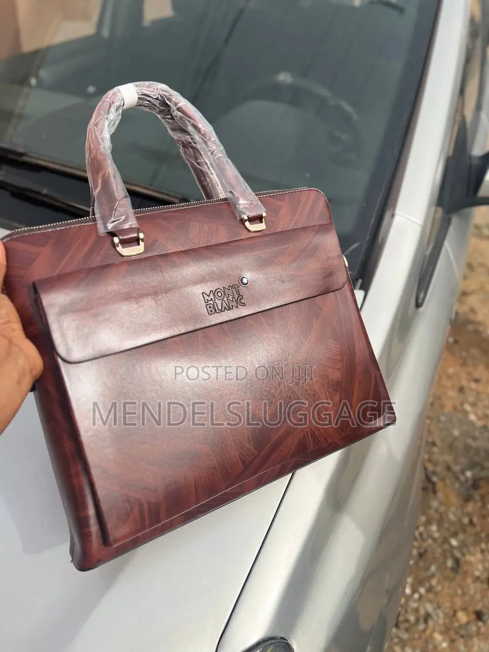 Mont Leather Laptop Bag