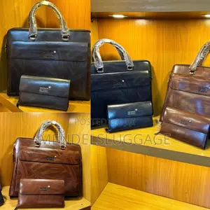 Mont Leather Laptop Bag