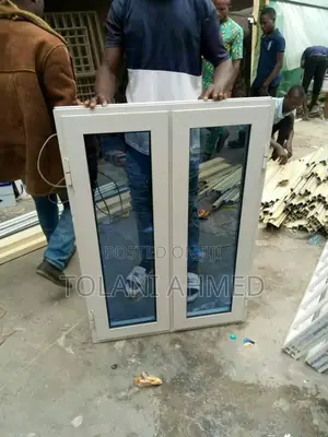Ebm Casement Window Attached With Security Iron Bars