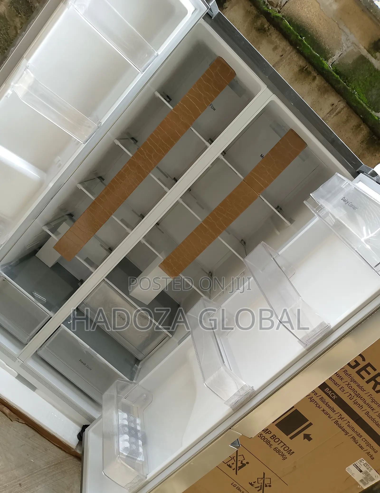Durable LG Side by Side Refrigerator 625l-Brand New