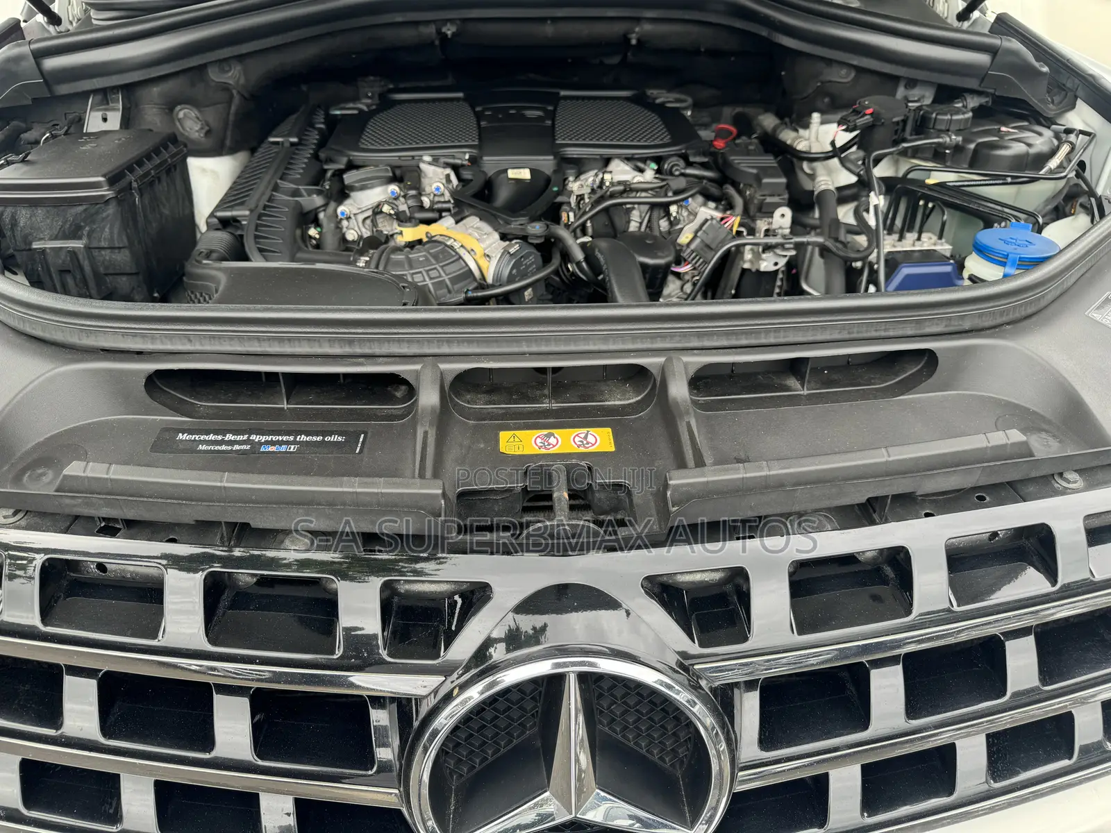 Mercedes-Benz M Class 2014 White
