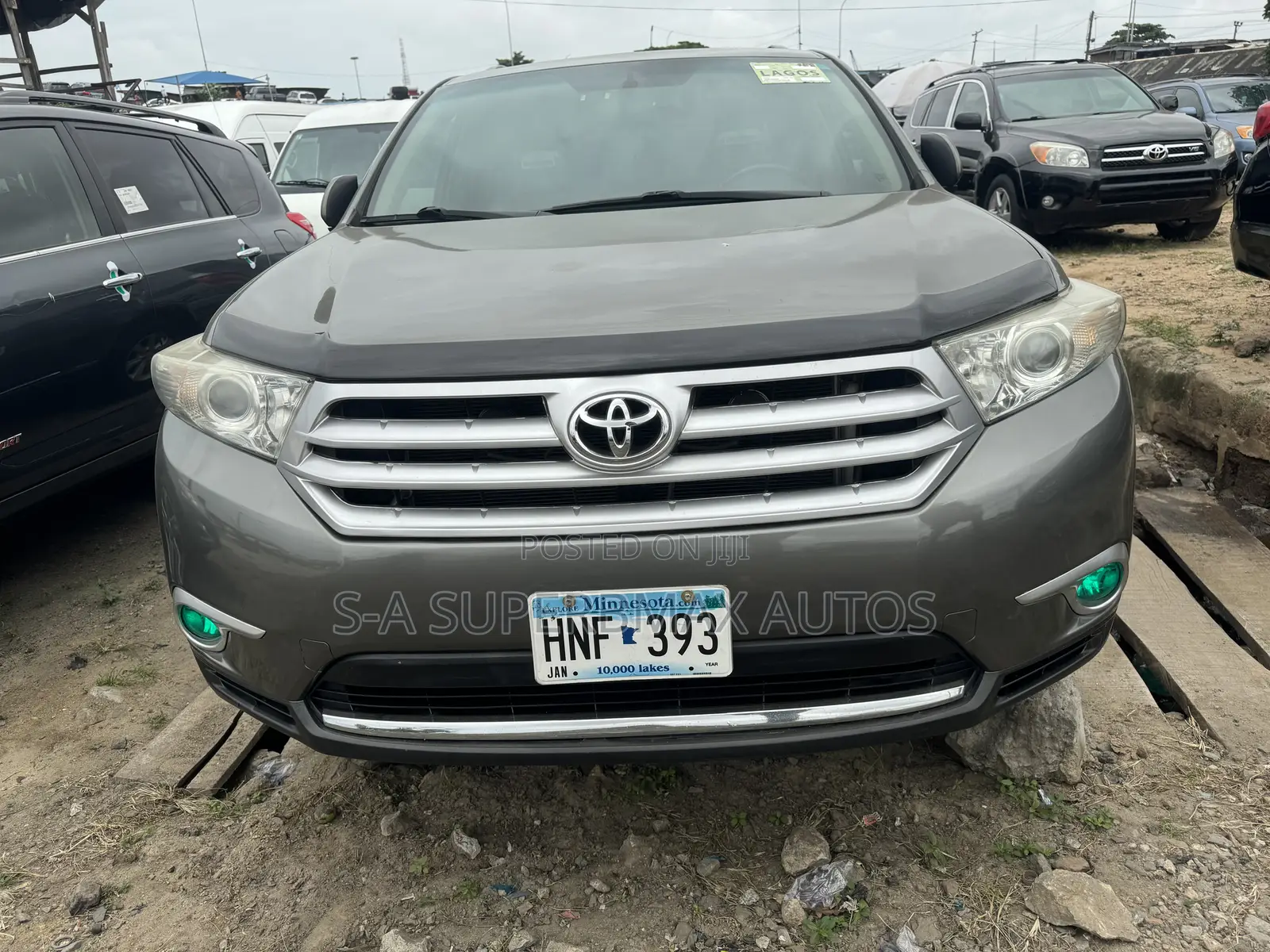 Toyota Highlander Limited 2011 Green