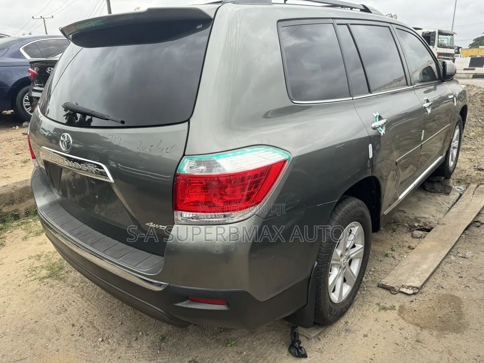 Toyota Highlander Limited 2011 Green