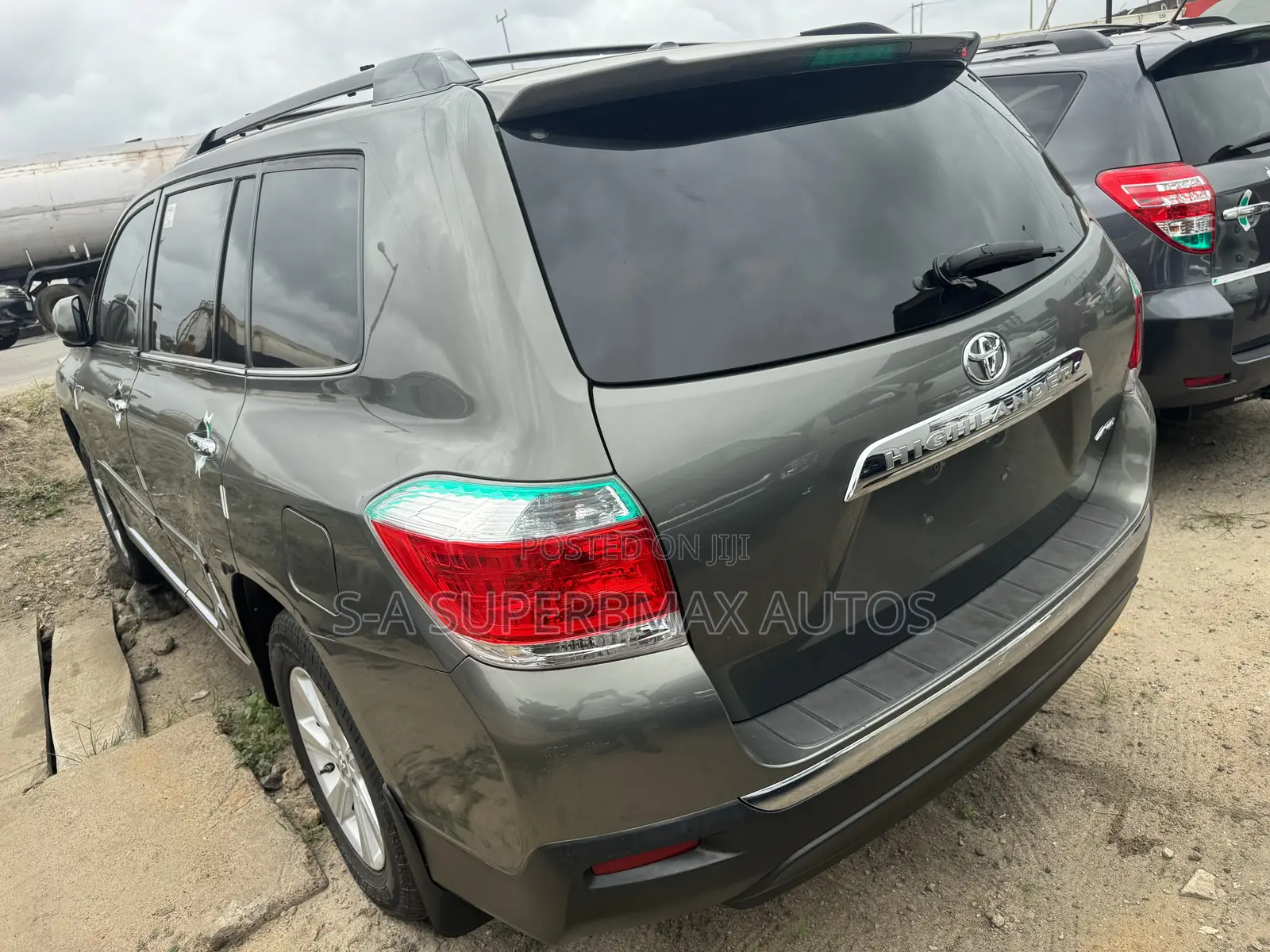 Toyota Highlander Limited 2011 Green
