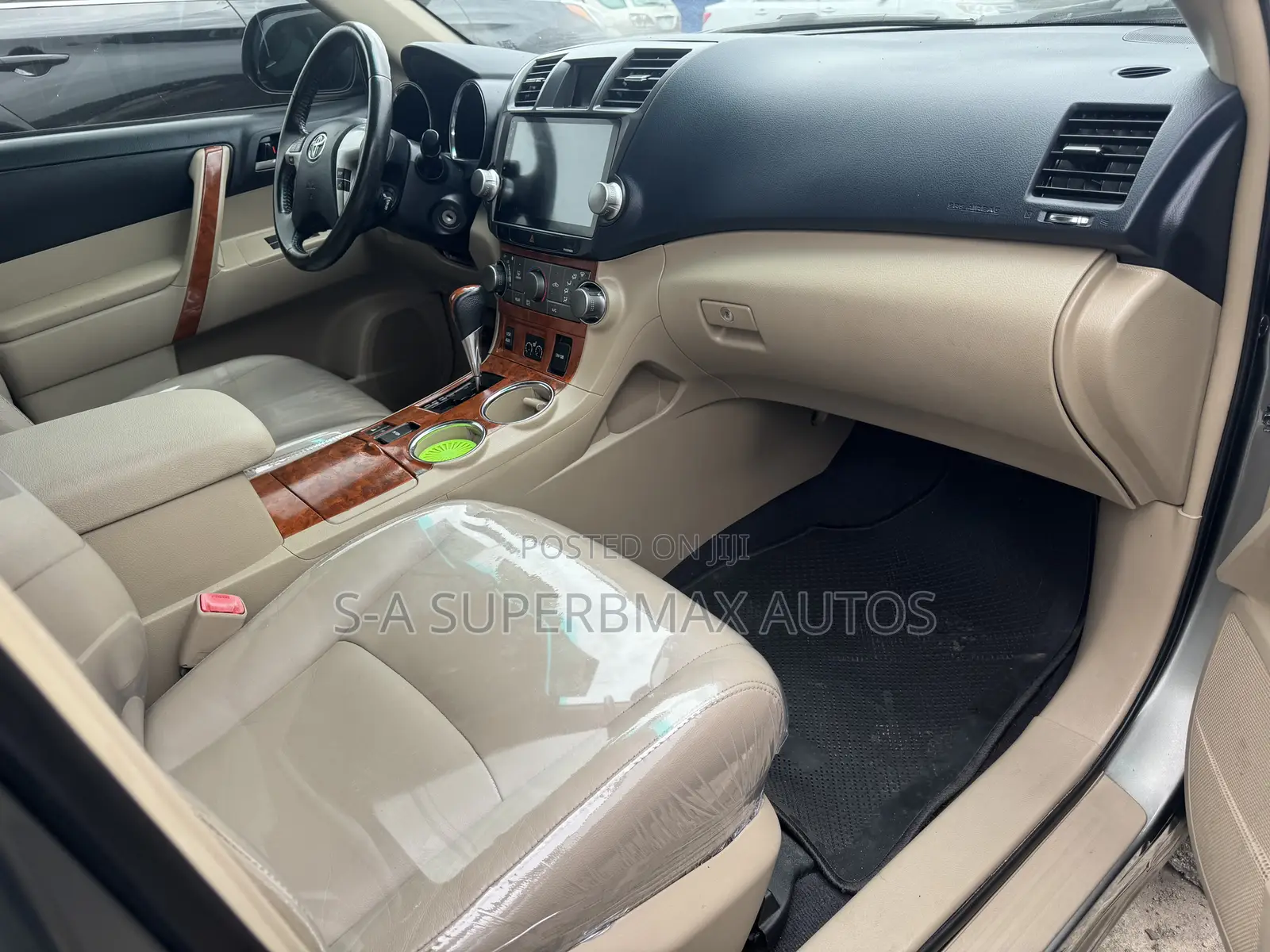 Toyota Highlander Limited 2011 Green