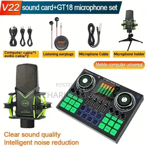 V22 Live Sound Card for Streaming
