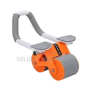 Abs Roller Automatic Rebound Exercise Wheel Machine