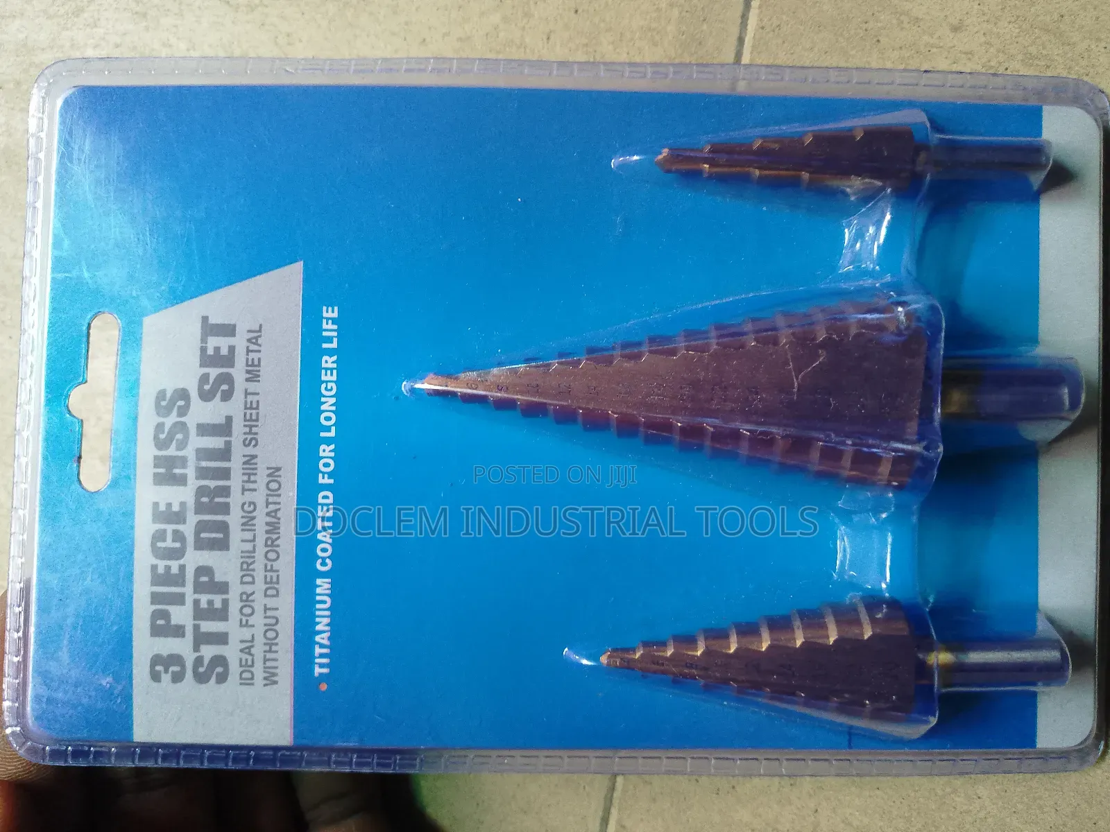 Set of Step Drill Bits