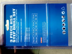 Set of Step Drill Bits