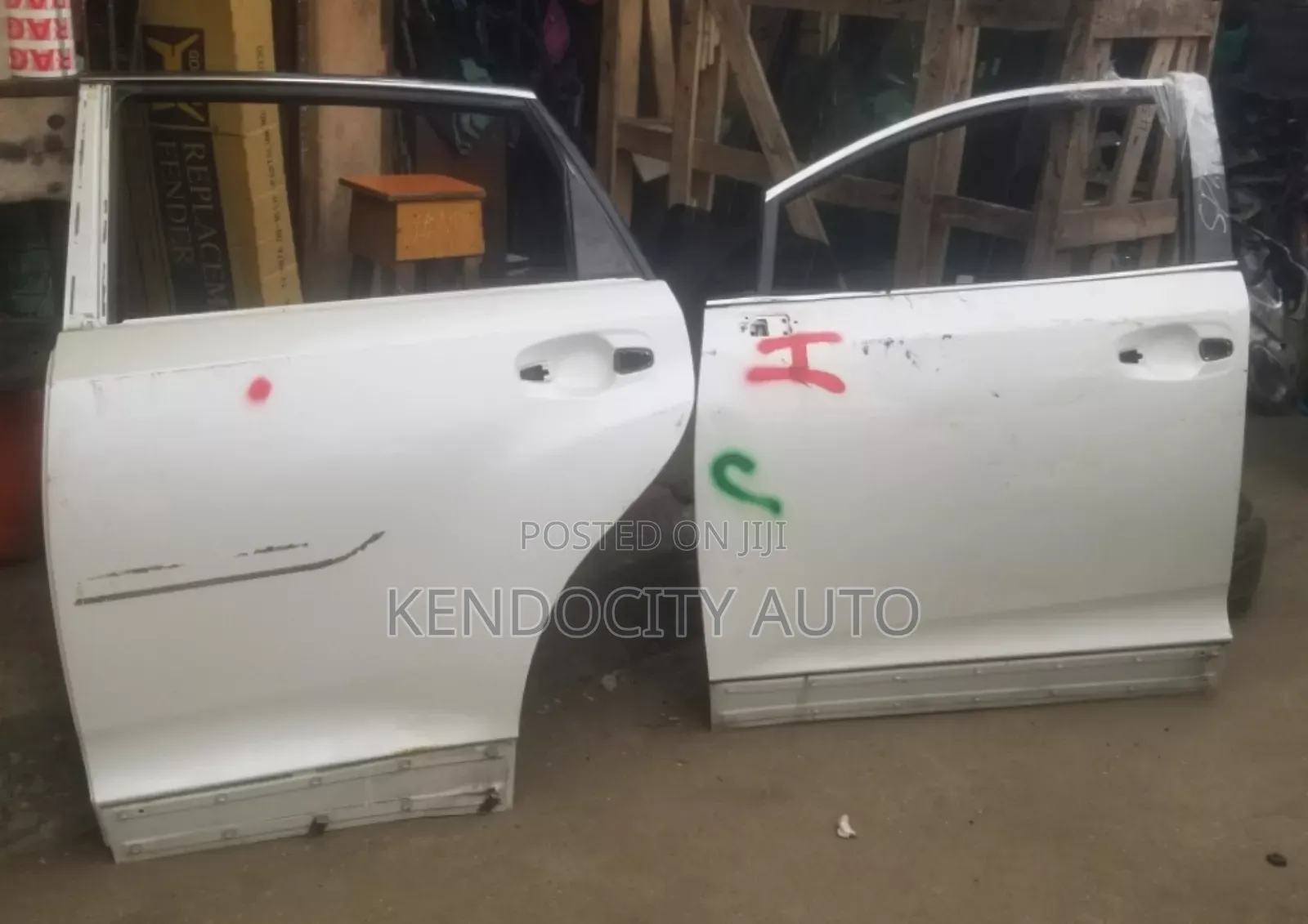 Venza 2010 Front and Back Door Left.