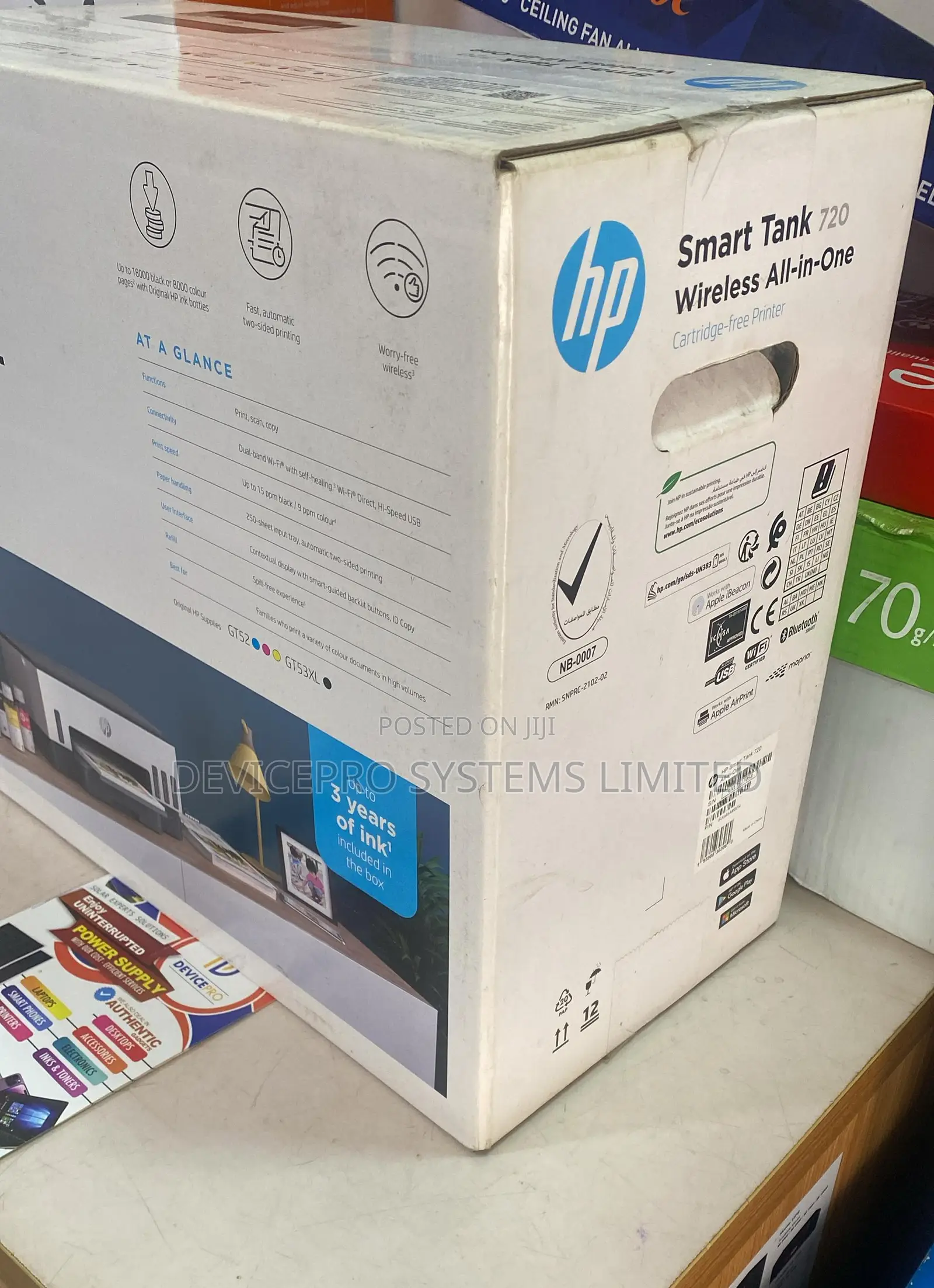 Hp Smart Tank 720 Wireless All in One Printer