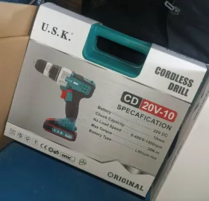 U.S.K. Cordless Drill 13-13-12 U.S.K. Cd 20v-10 Battery