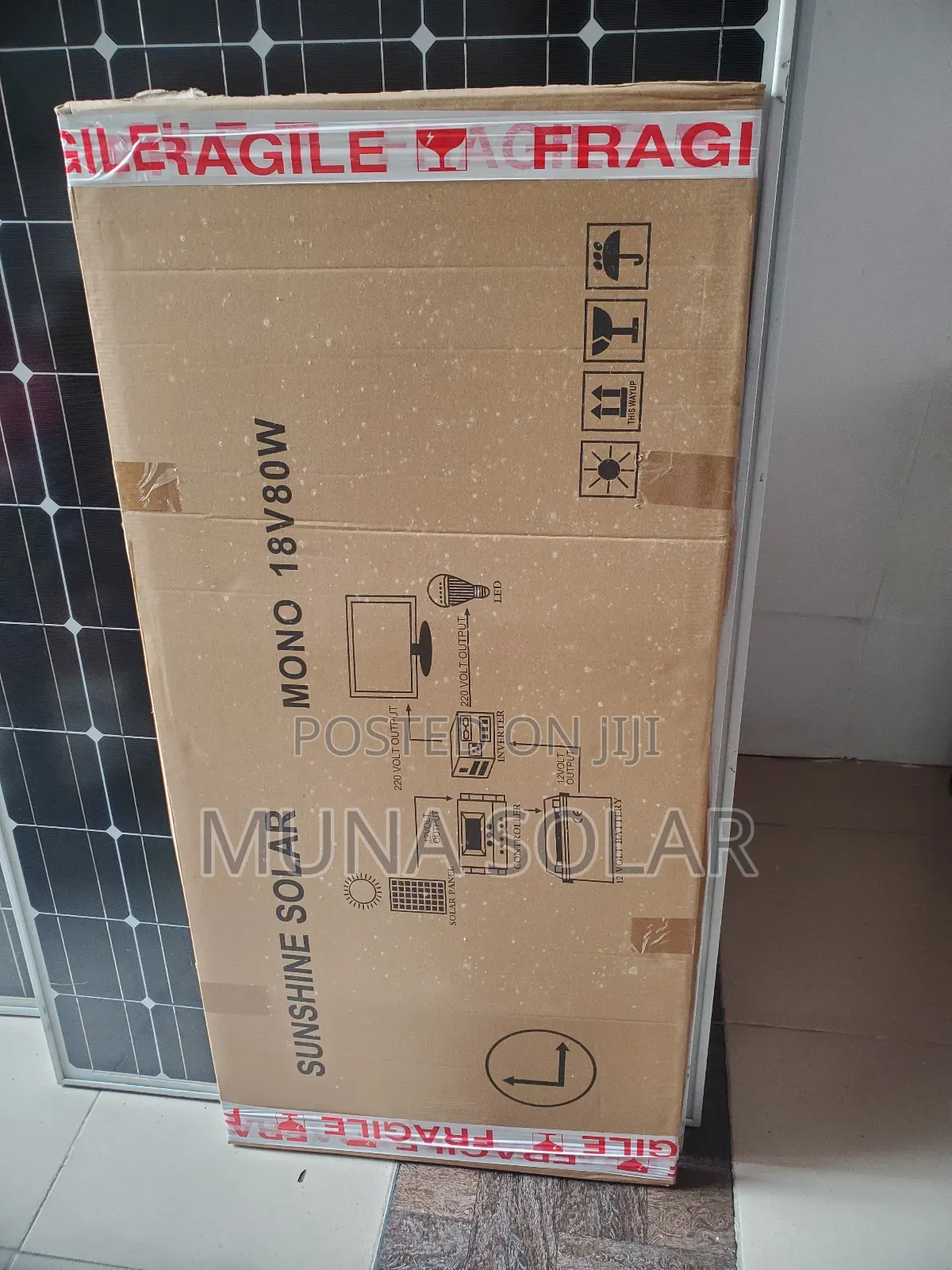 80watts Sunshine Solar Panel