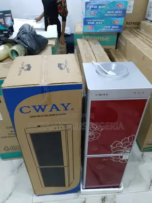 Cway Hot and Cold Best Classic Water Dispenser With Fridge