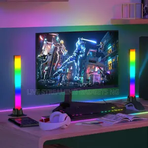 2in1 RGB Colorful Desktop Light Bar/Music Light