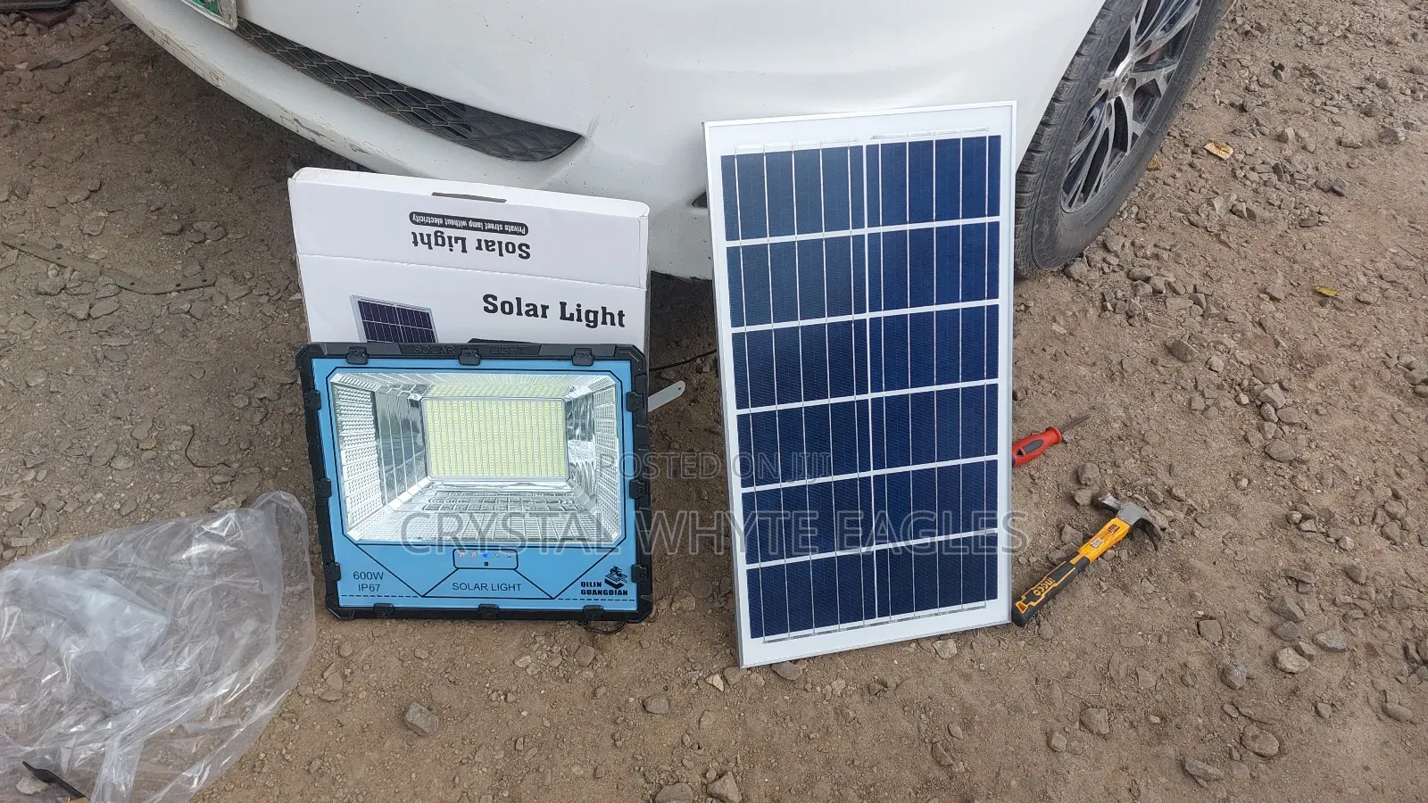 600W Solar Flood Lights