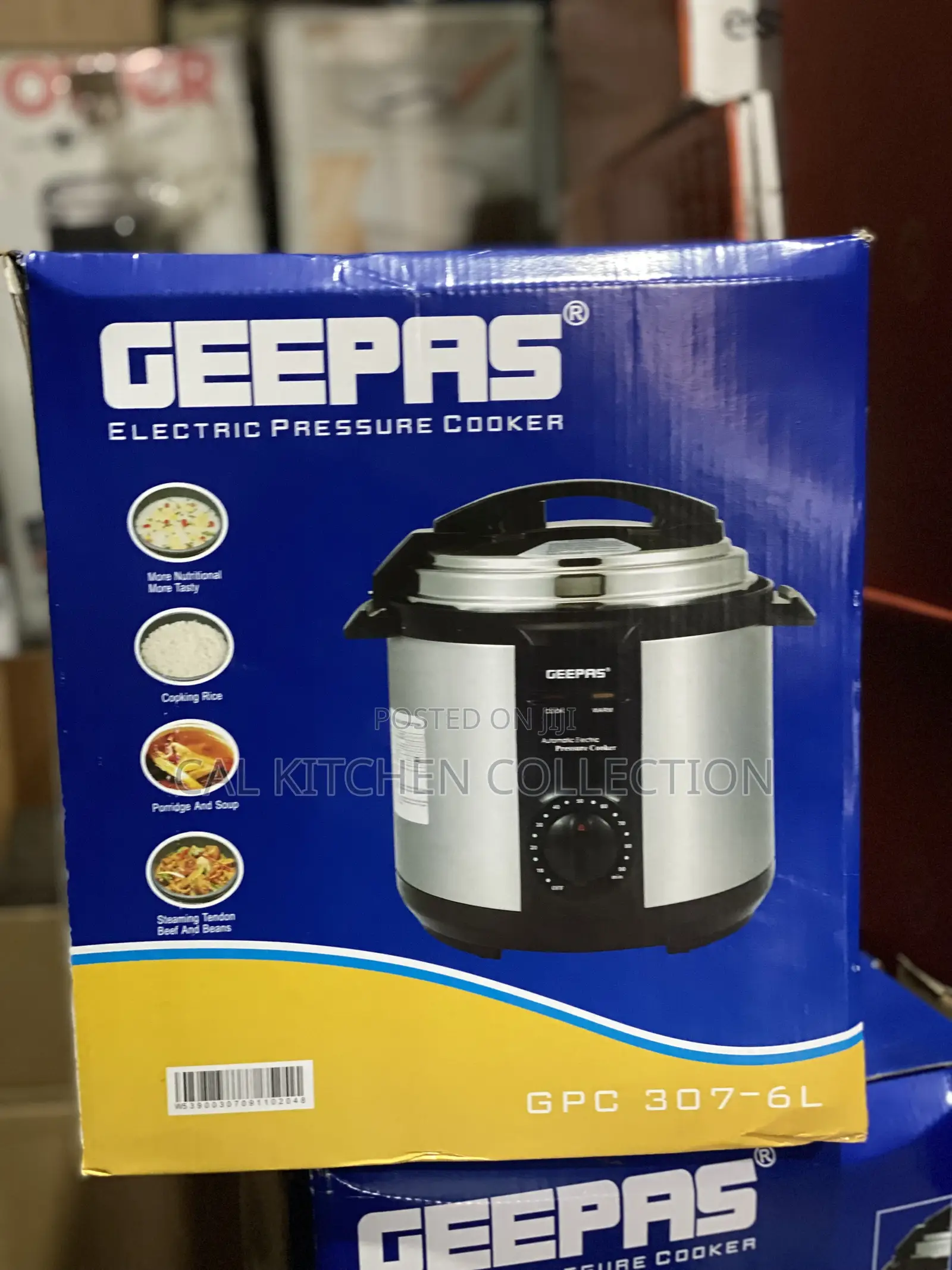 Geepas Electric Pressure Cooker