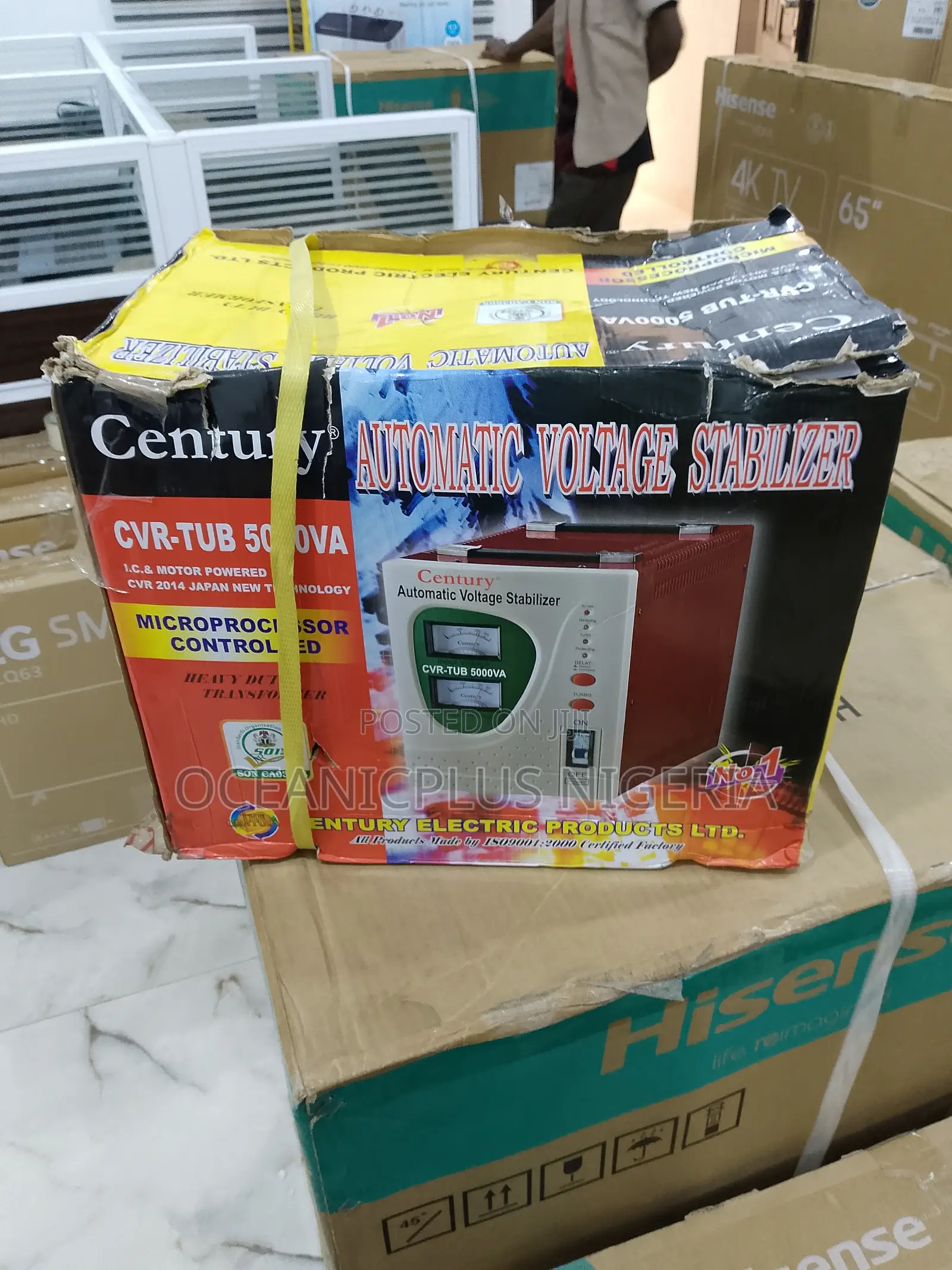 Current Best Century 5000watts Automatic Voltage Stablizer