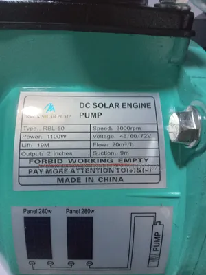 1.5hp 2 Inches Solar Surface Engine Transfer Water Pump